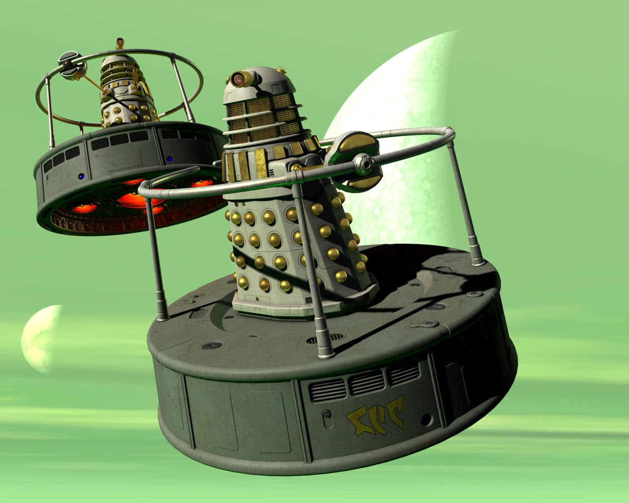 Imperial Dalek hoverbouts