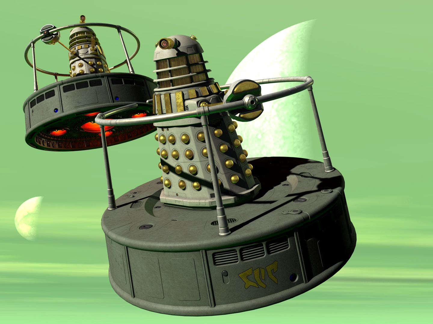 Imperial Dalek hoverbouts